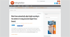 Desktop Screenshot of infopitcher.com